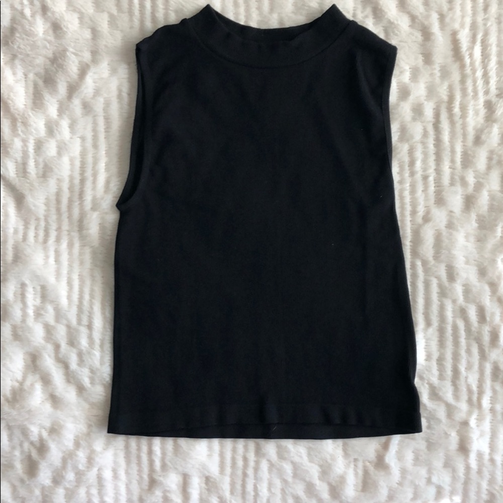 Black Crop Top